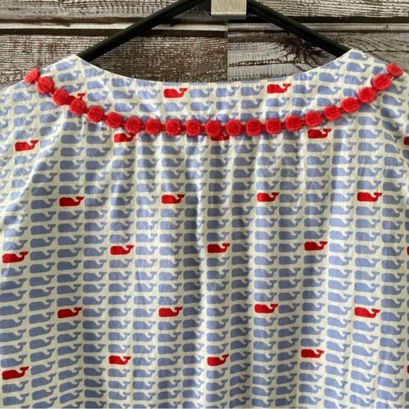 Vineyard Vines Girl's Whale Print Tunic/Beach Coverup Size‎ L 14 - Picture 5 of 7